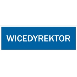 Wicedyrektor