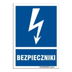 Znak elektryczny - Bezpieczniki