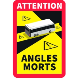 Martwe pole ANGLES MORTS Francja - autobusy