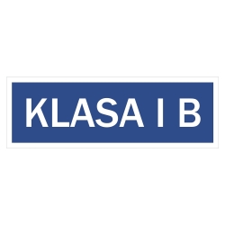 Klasa I B