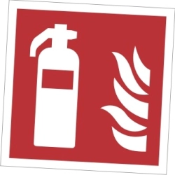 Znak przeciwpożarowy - Gaśnica