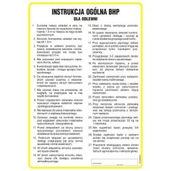 Instrukcja BHP dla odlewni