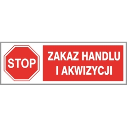 Zakaz handlu i akwizycji